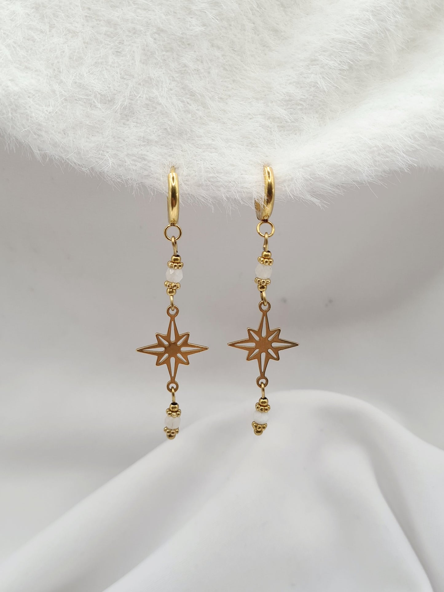 Boucles d'oreilles ÉTOILE DES NEIGES