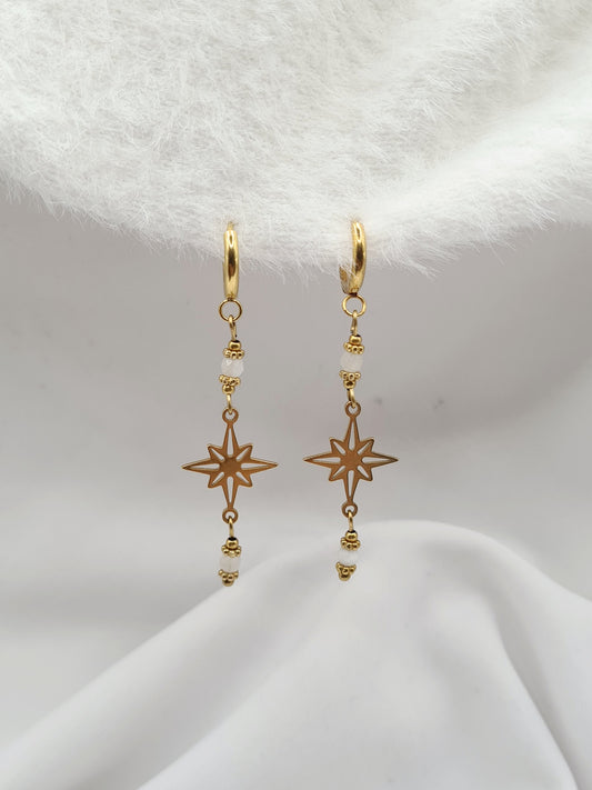 Boucles d'oreilles ÉTOILE DES NEIGES