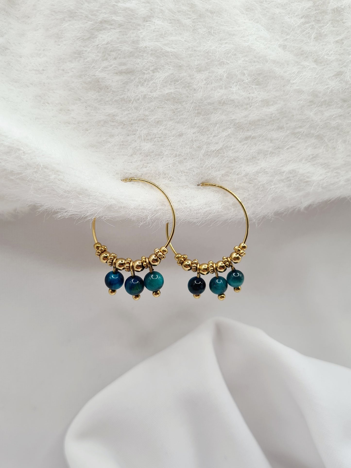 Boucles d'oreilles créoles SIKA