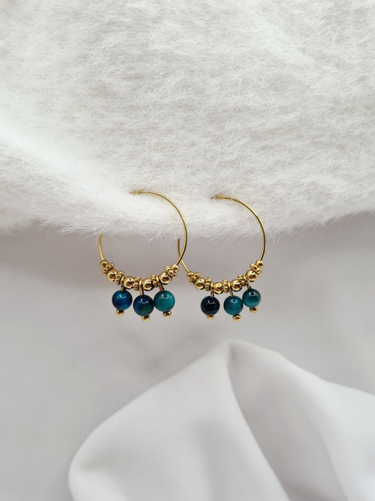 Boucles d'oreilles créoles SIKA