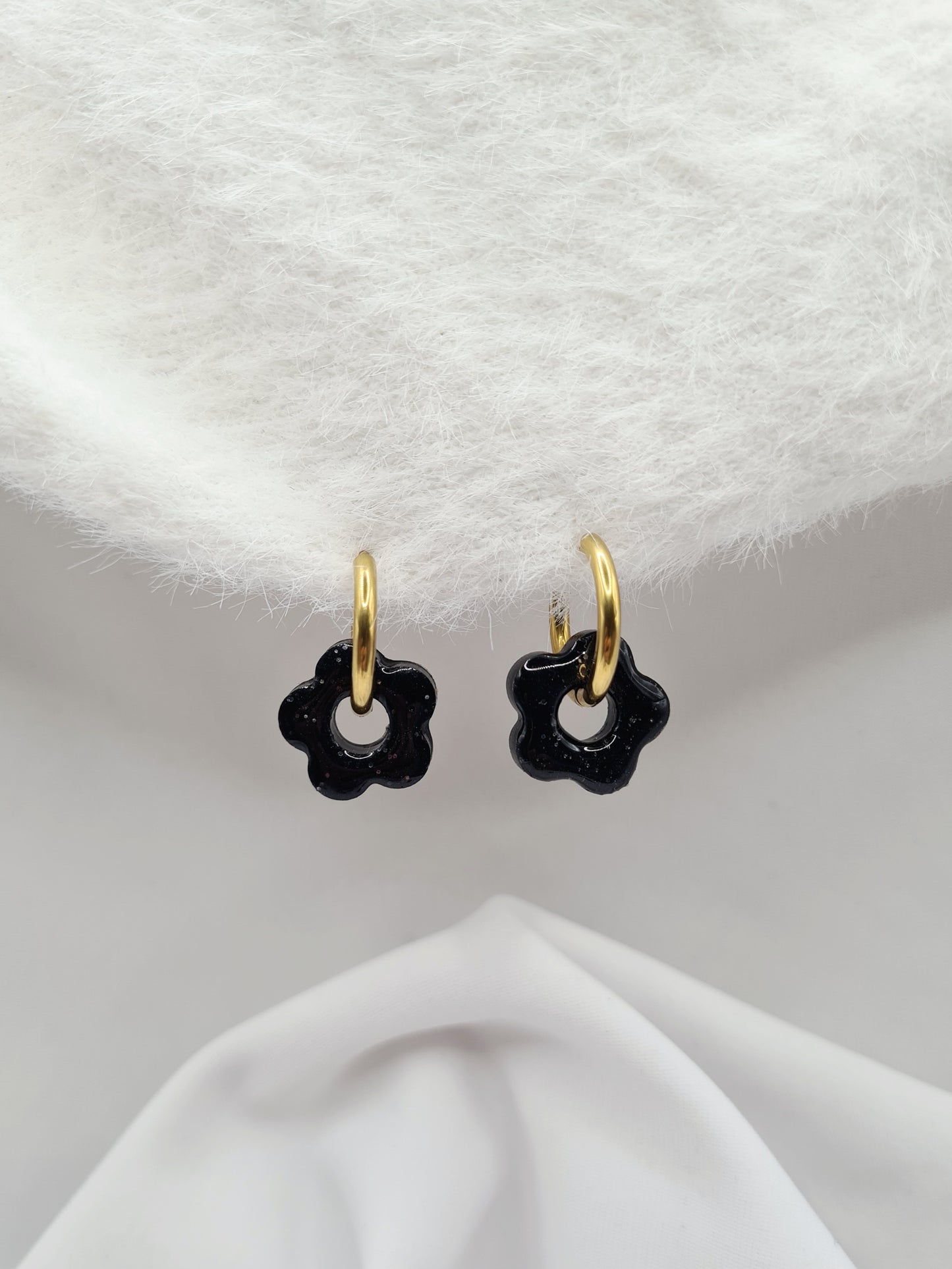 Boucles d'oreilles ANEMONE (interchangeables)