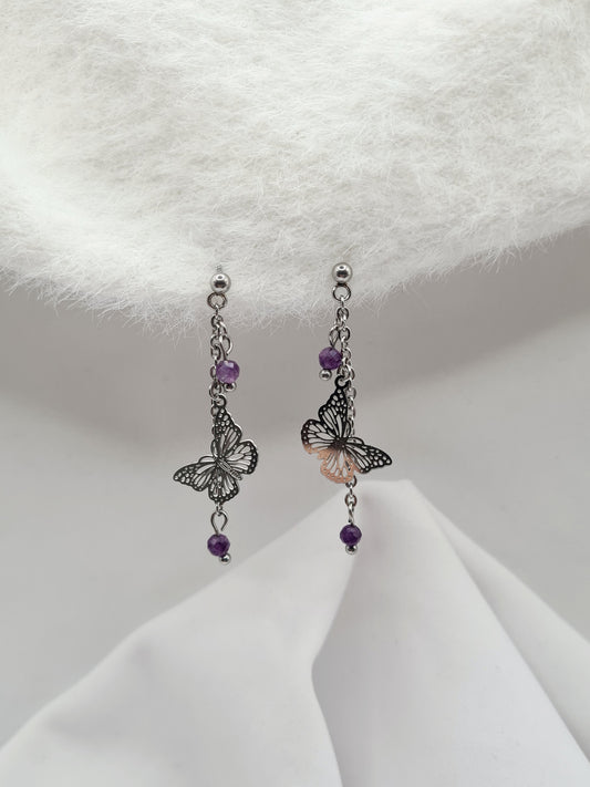 Boucles d'oreilles PAPILLON