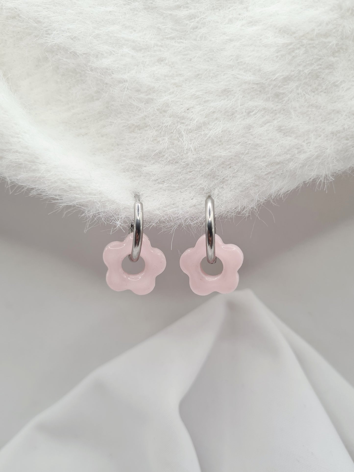 Boucles d'oreilles ANEMONE (interchangeables)