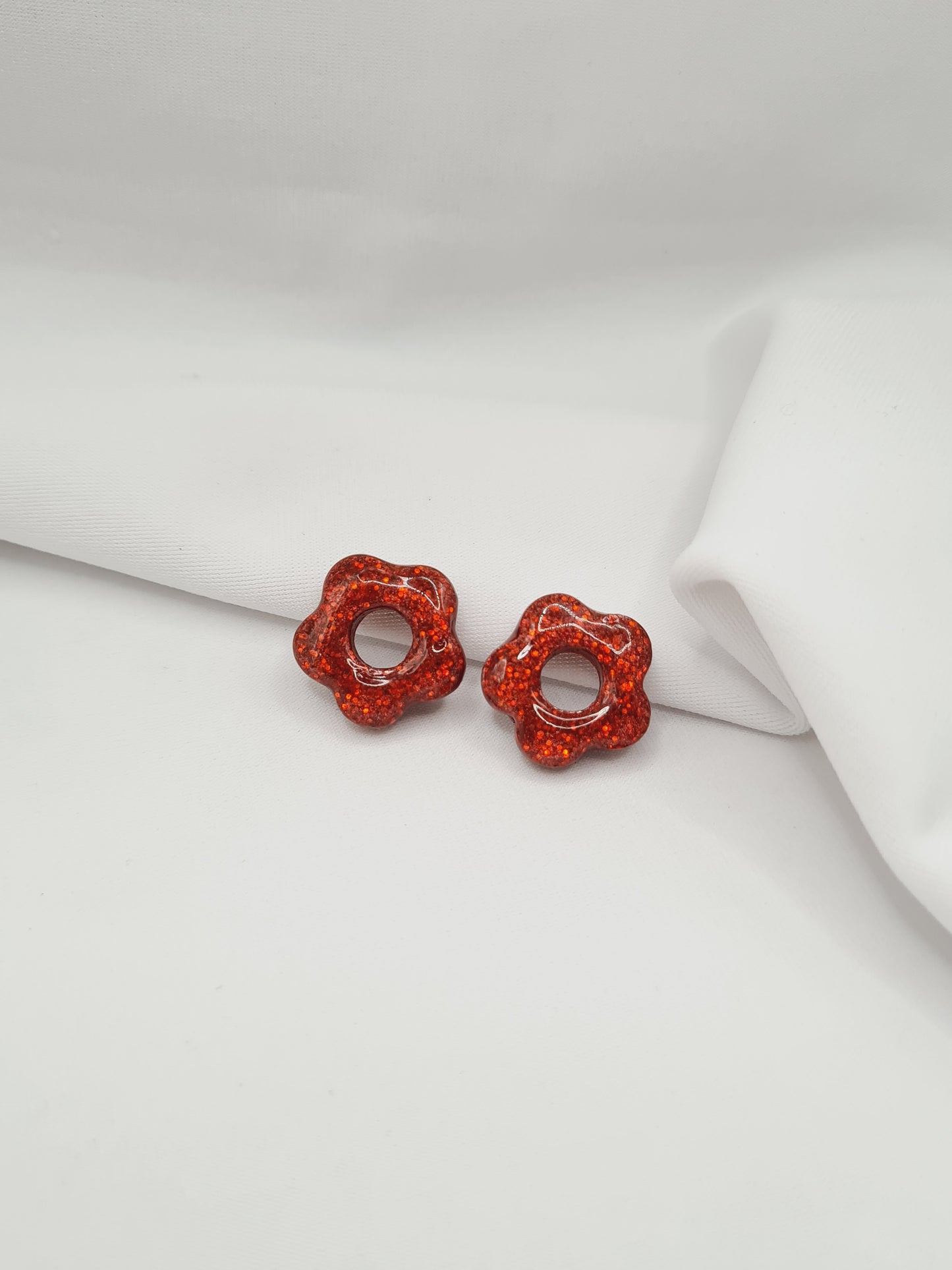 Boucles d'oreilles ANEMONE (interchangeables)