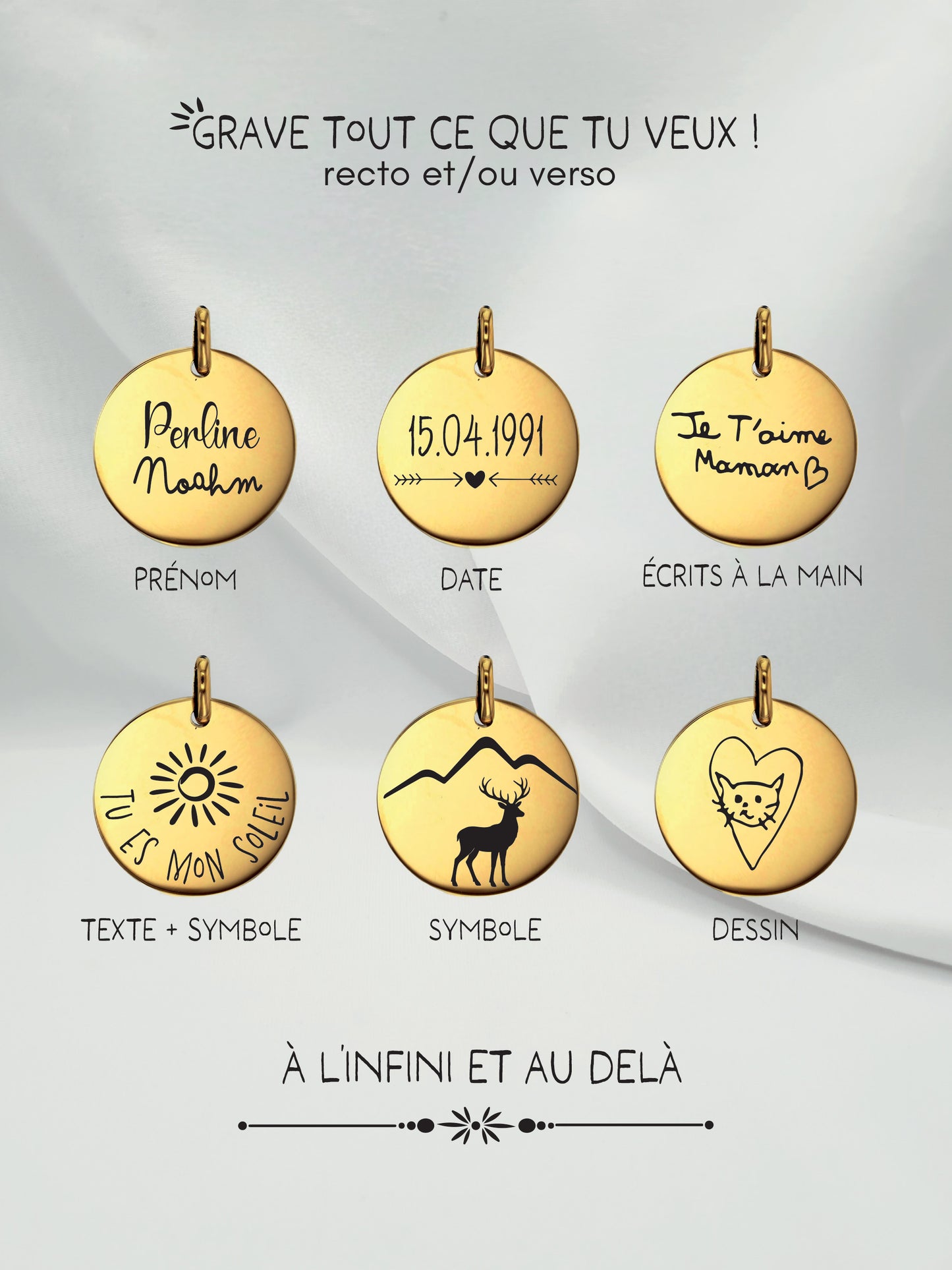 Collier NEW YORK ✦ Gravé Sur-Mesure