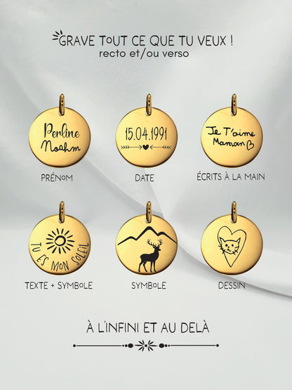 Collier NEW YORK ✦ Gravé Sur-Mesure