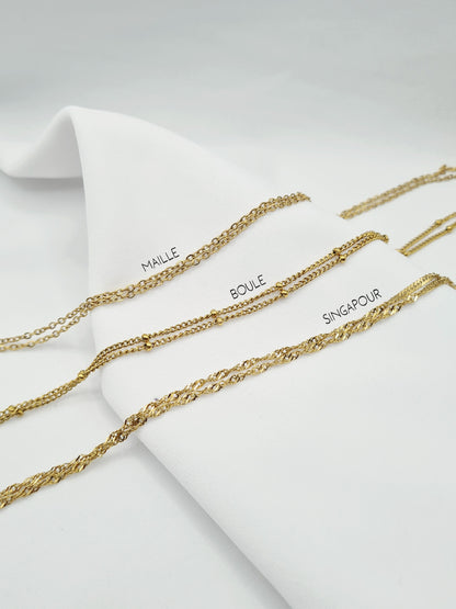 Collier PHOTOMATON ✦ Gravé Sur-Mesure