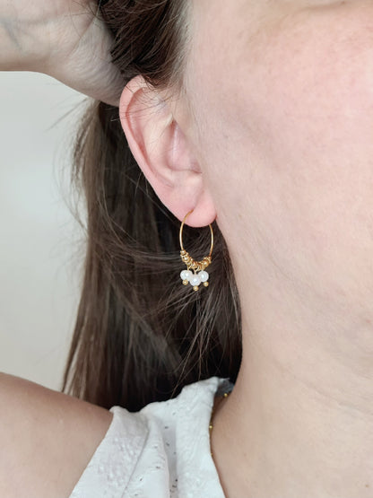 Boucles d'oreilles créoles SIKA