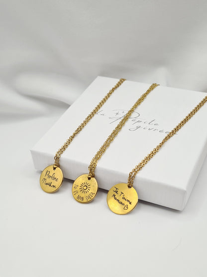 Collier NEW YORK ✦ Gravé Sur-Mesure