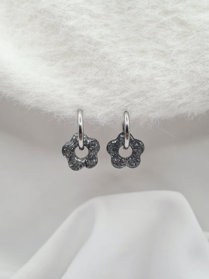 Boucles d'oreilles ANEMONE (interchangeables)