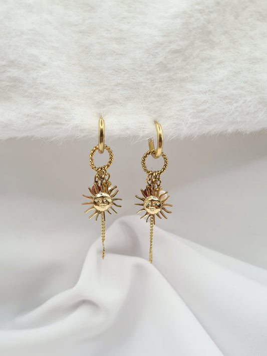 Boucles d'oreilles SOLEIL D'AUTOMNE