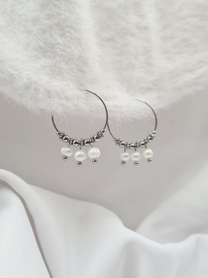 Boucles d'oreilles créoles SIKA