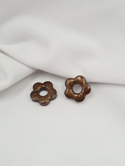 Boucles d'oreilles ANEMONE (interchangeables)