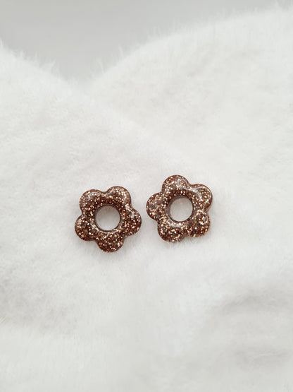 Boucles d'oreilles ANEMONE (interchangeables)