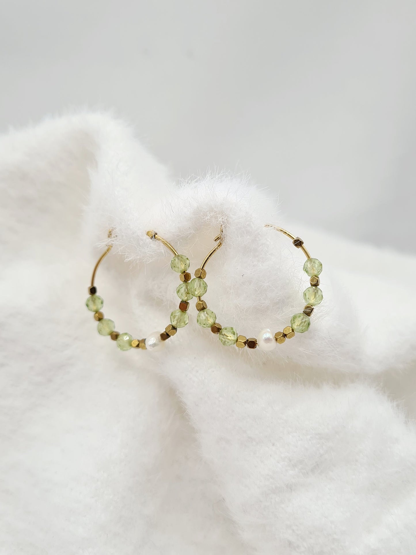 Boucles d'oreilles créoles DUNE