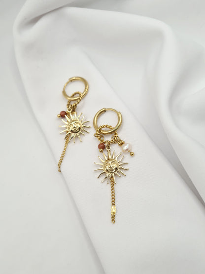 Boucles d'oreilles SOLEIL D'AUTOMNE