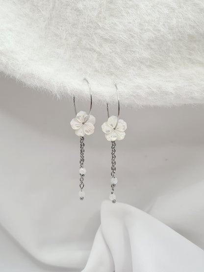 Boucles d'oreilles créoles FRAGILITY