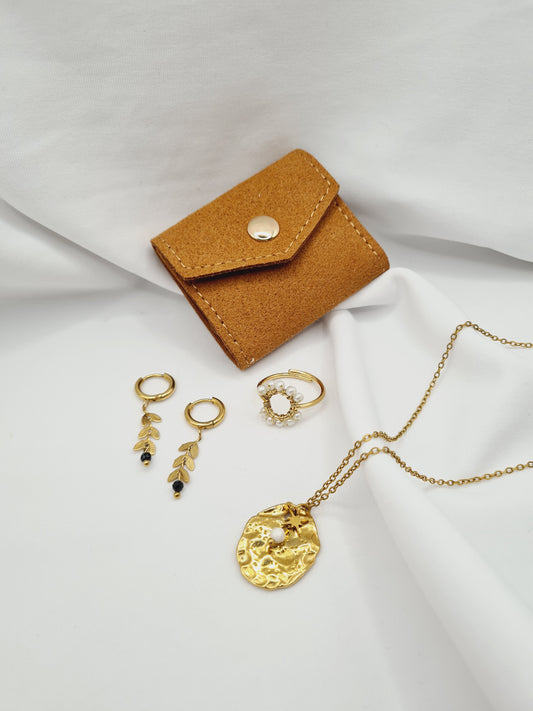 Pochette à bijoux du week-end