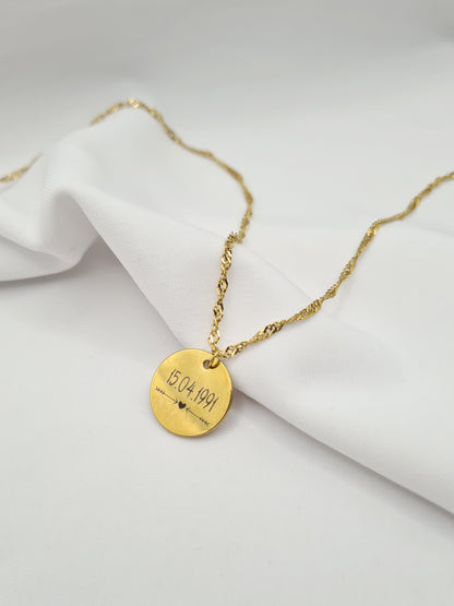 Collier NEW YORK ✦ Gravé Sur-Mesure