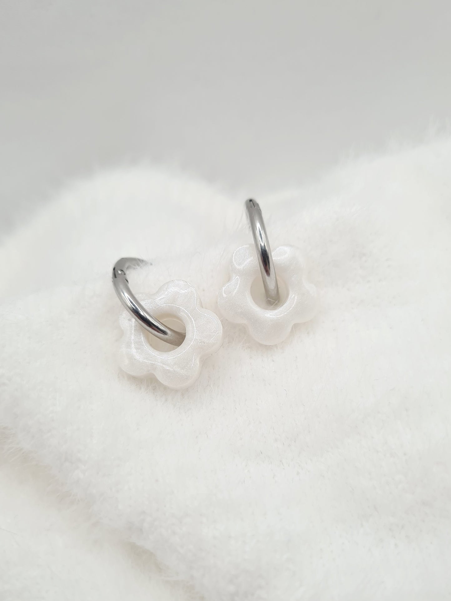 Boucles d'oreilles ANEMONE (interchangeables)