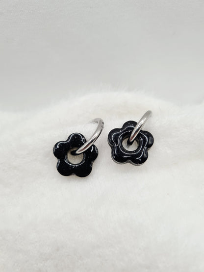 Boucles d'oreilles ANEMONE (interchangeables)