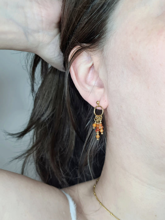 Boucles d'oreilles ÉRUPTION
