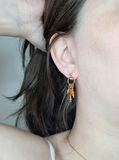 Boucles d'oreilles ÉRUPTION