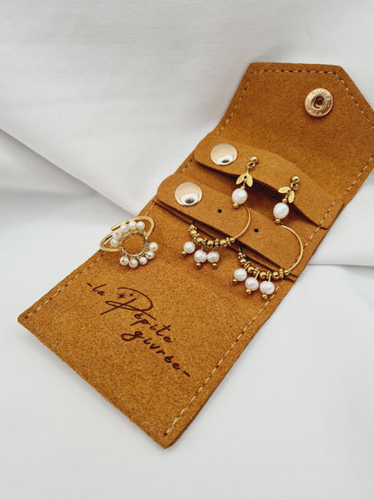 Pochette à bijoux du week-end