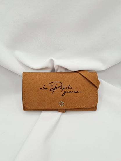 Pochette à bijoux de voyage