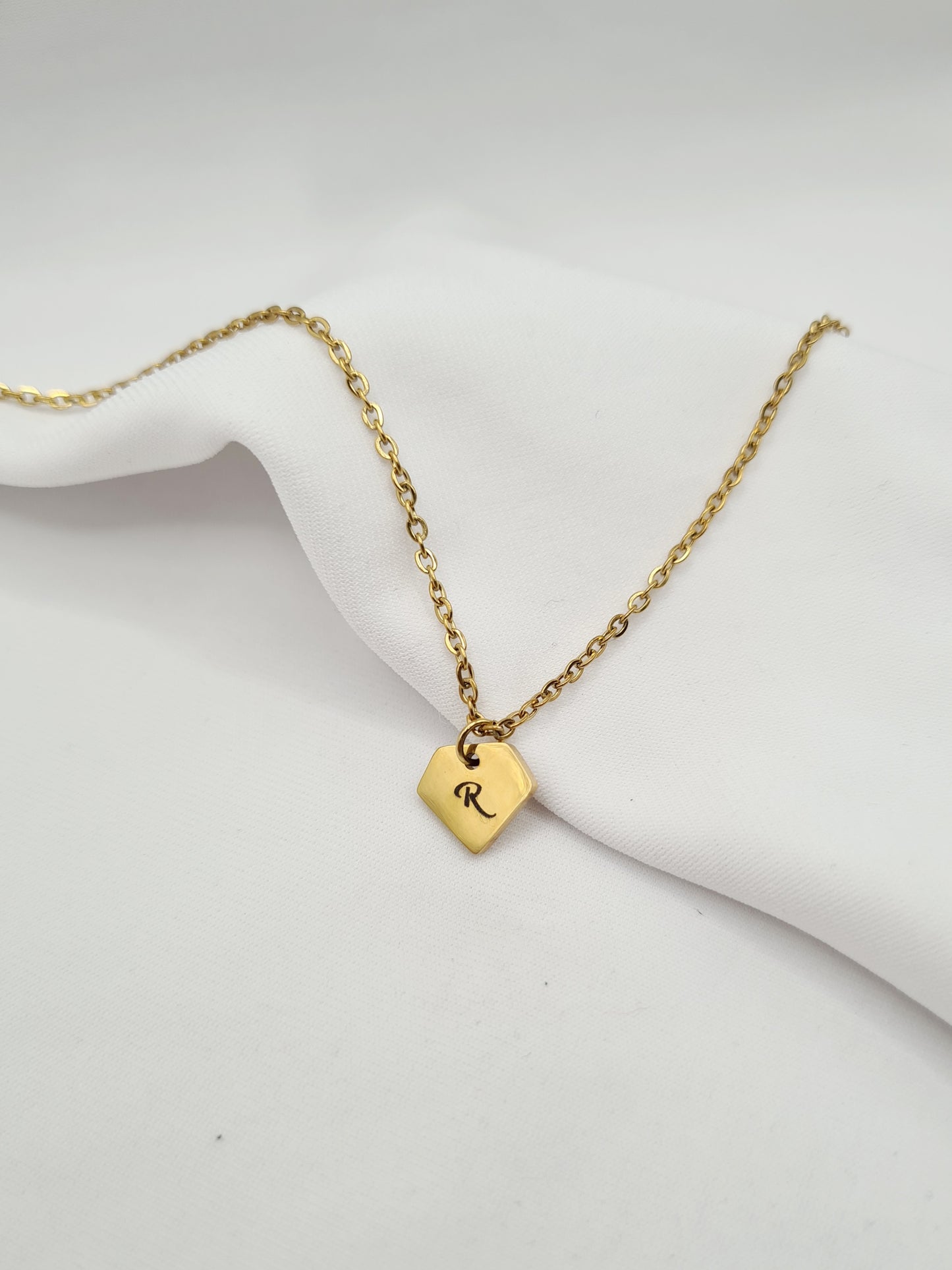 Collier DIAMANT ✦ Gravé Sur-Mesure