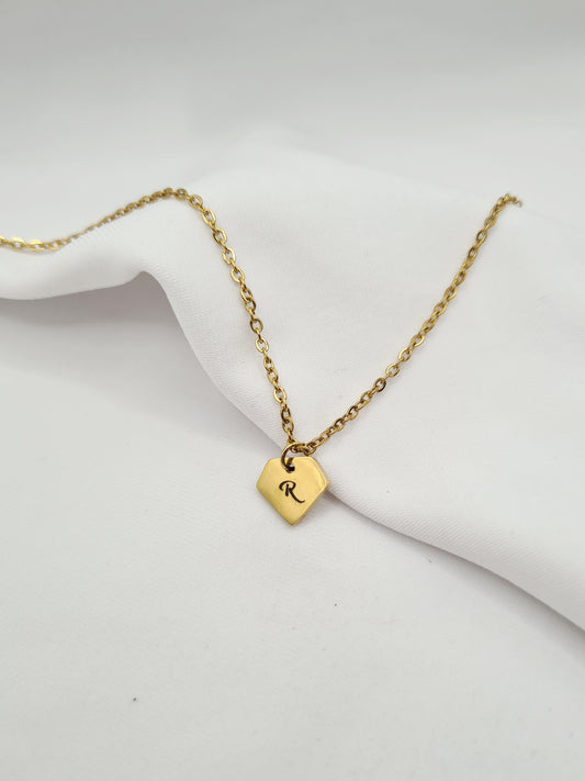 Collier DIAMANT ✦ Gravé Sur-Mesure