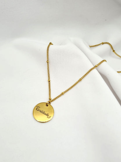 Collier "GRATITUDE" ♥