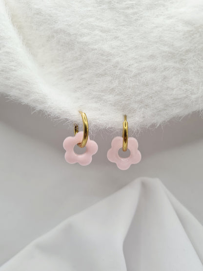 Boucles d'oreilles ANEMONE (interchangeables)