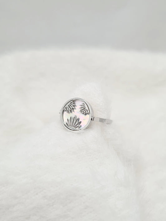 Bague PALMIER GIVRÉ
