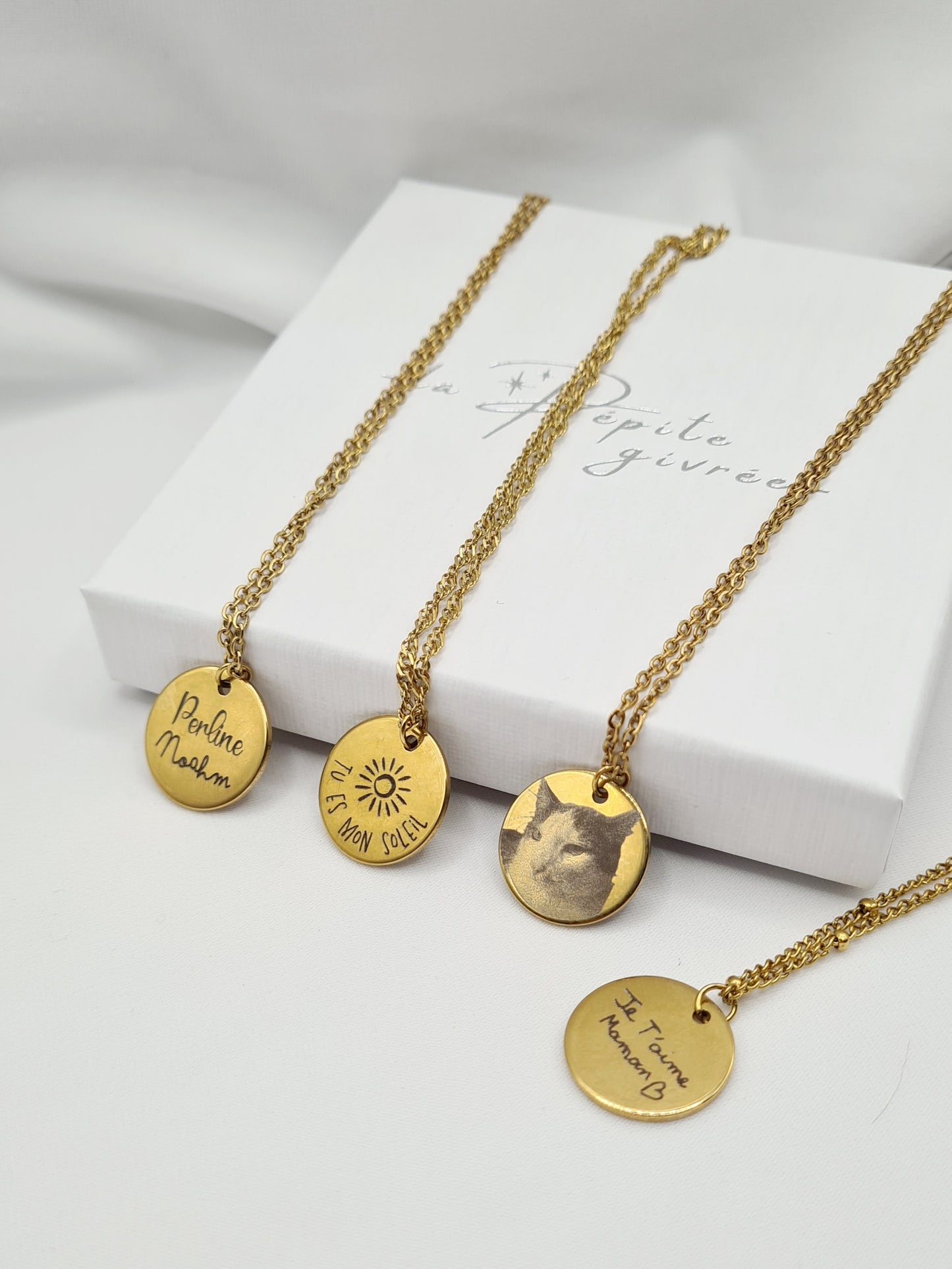 Collier PHOTOMATON ✦ Gravé Sur-Mesure