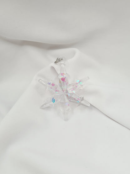 Porte-clef Flocon givré