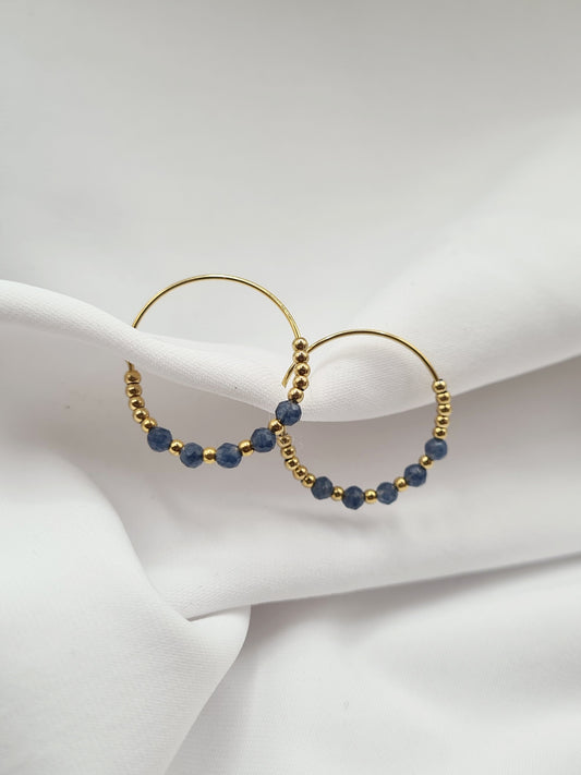 Boucles d'oreilles créoles LOÉLINE