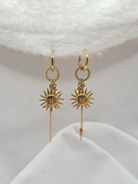 Boucles d'oreilles SOLEIL D'AUTOMNE