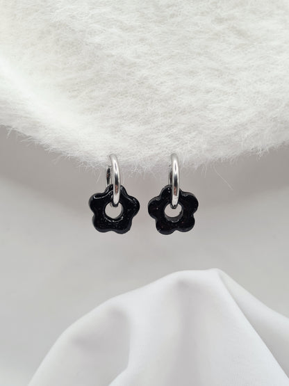 Boucles d'oreilles ANEMONE (interchangeables)