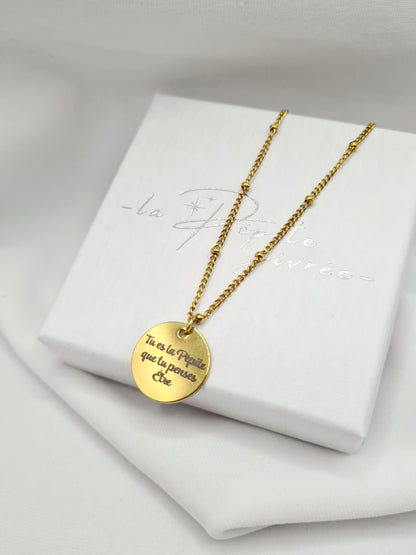 Collier "GRATITUDE" ♥