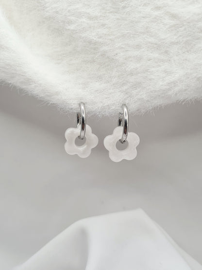 Boucles d'oreilles ANEMONE (interchangeables)