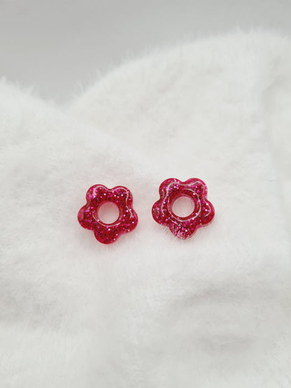 Boucles d'oreilles ANEMONE (interchangeables)
