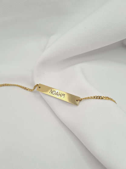 Bracelet BROOKLYN ✦ Gravé Sur-Mesure