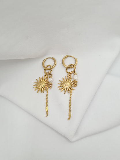 Boucles d'oreilles SOLEIL D'AUTOMNE