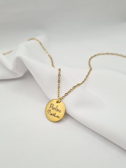 Collier NEW YORK ✦ Gravé Sur-Mesure