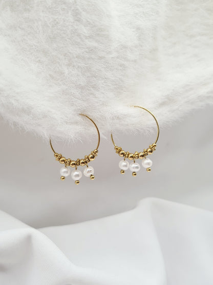 Boucles d'oreilles créoles SIKA