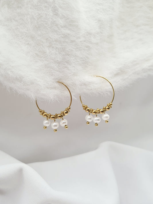 Boucles d'oreilles créoles SIKA