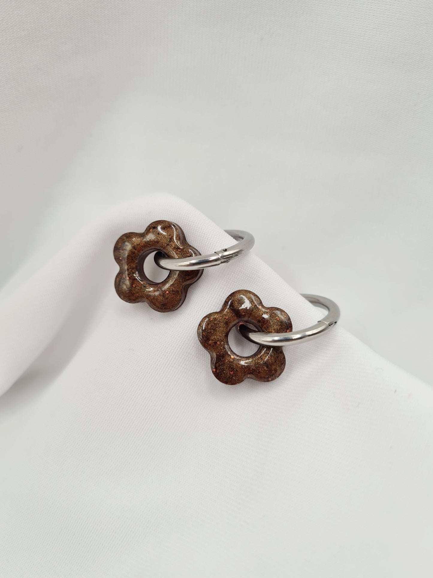 Boucles d'oreilles ANEMONE (interchangeables)