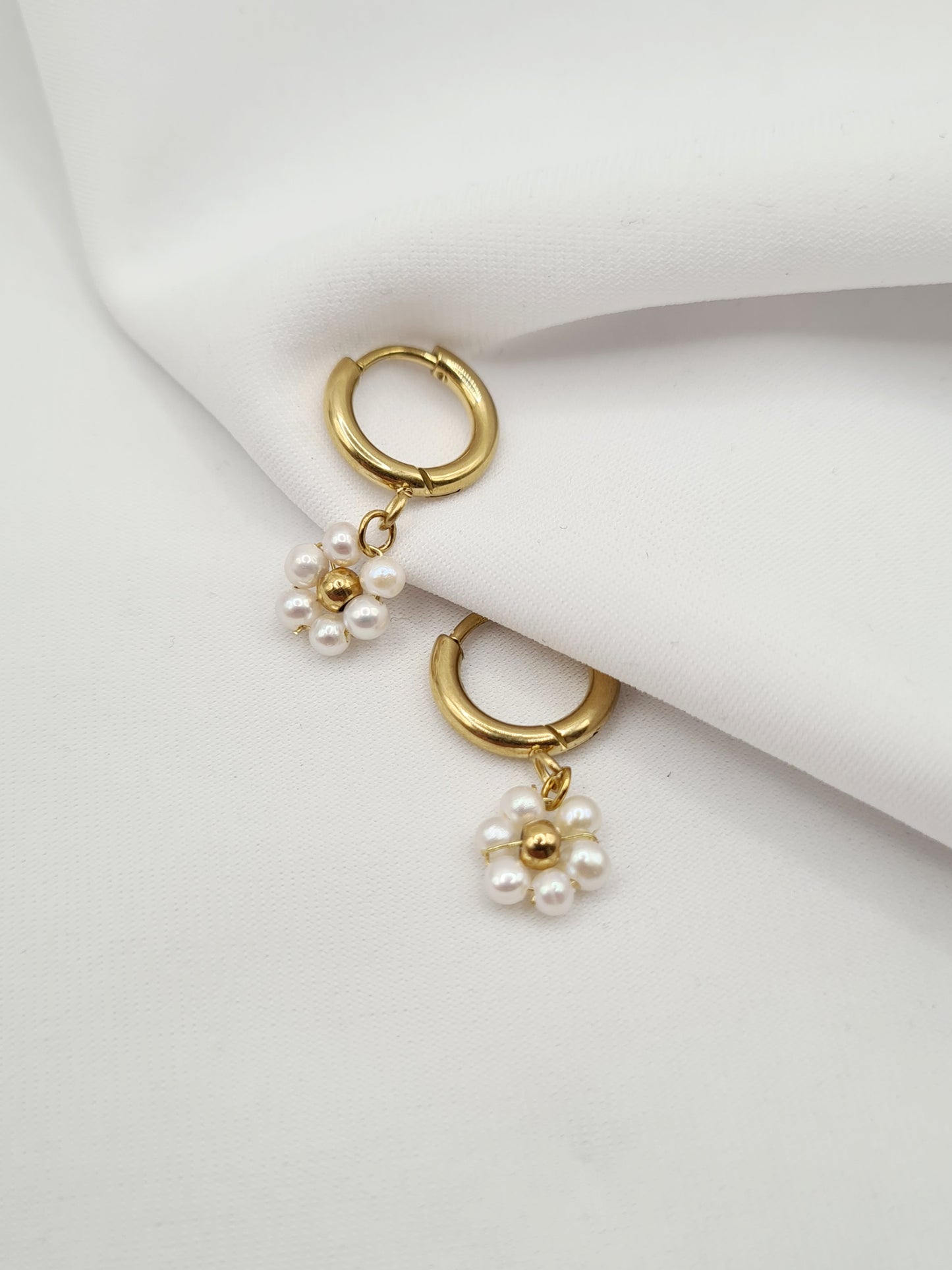 Boucles d'oreilles Camélia